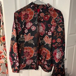 Chicos Printed Jacket
